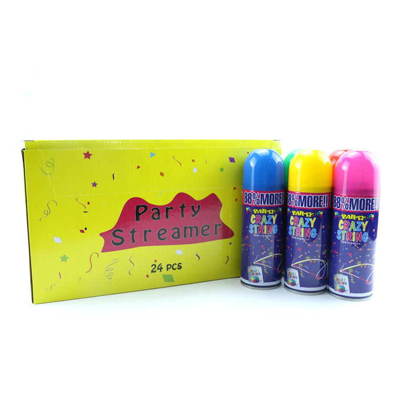 Fiesta Crazy String 250ml para la fiesta de la fiesta y la celebración.