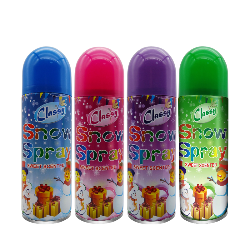 Fábrica Decoración de fiestas al por mayor Decoración Spray espuma denieve para la celebración