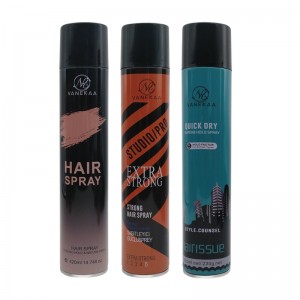 Etiqueta privada Longing Hair Spray Natural Hairspray